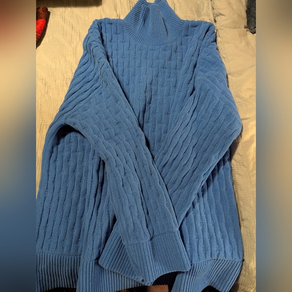 Lululemon💙🩵Cable Knit Sweater - Picture 5 of 6